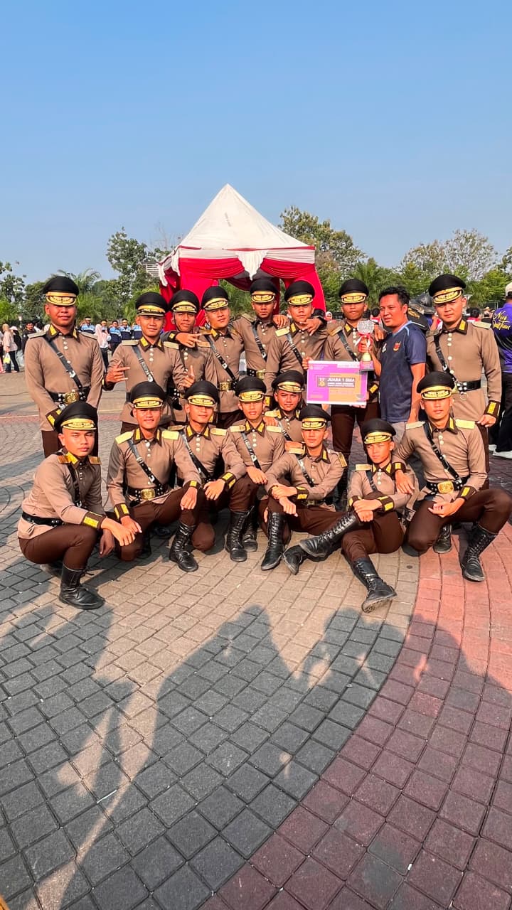 Juara 1 Lomba Baris Berbaris Tingkat Kabupaten Tangerang